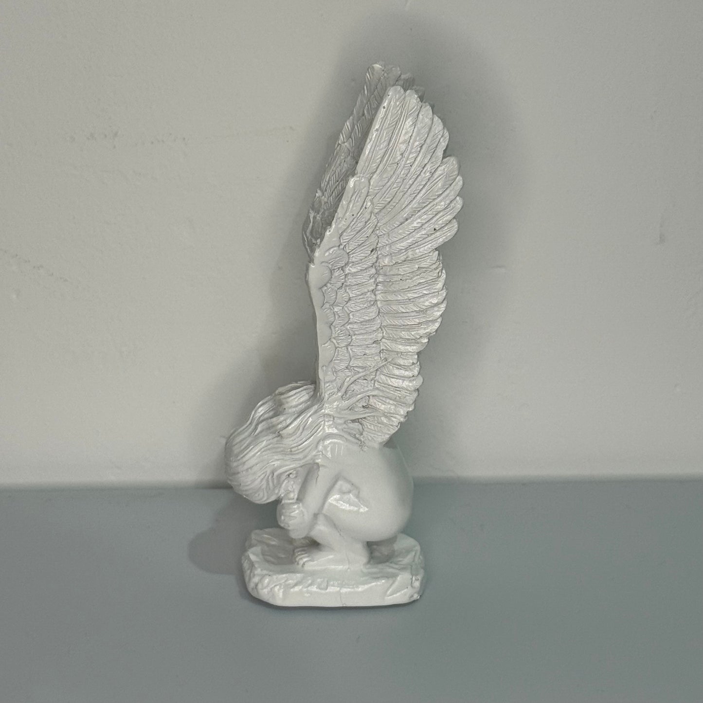 Crying Angel Resin Epoxy Sculpture