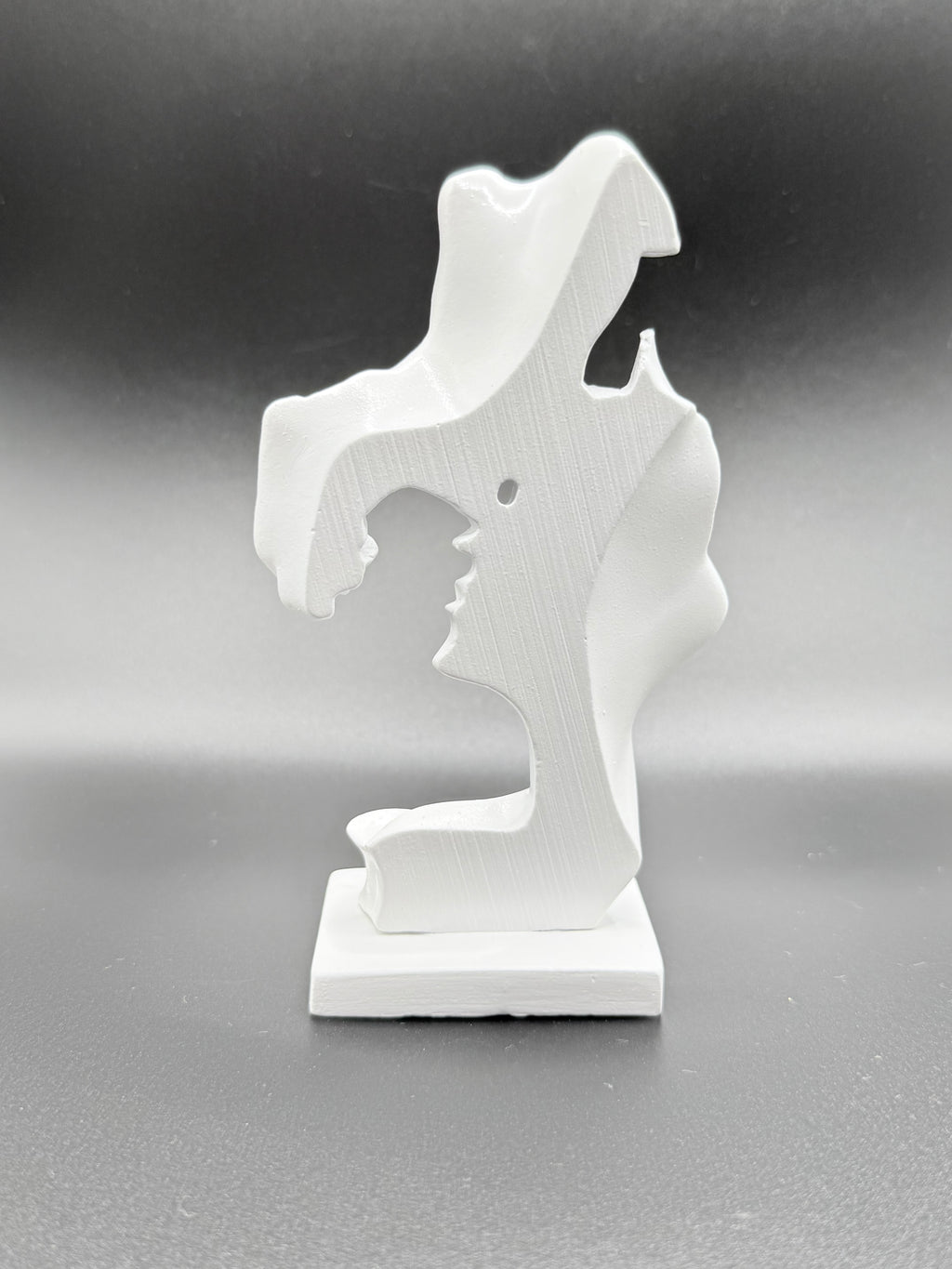 Ethereal Kiss Statue Made of Epoxy Resin