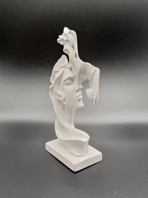 Ethereal Kiss Statue Made of Epoxy Resin