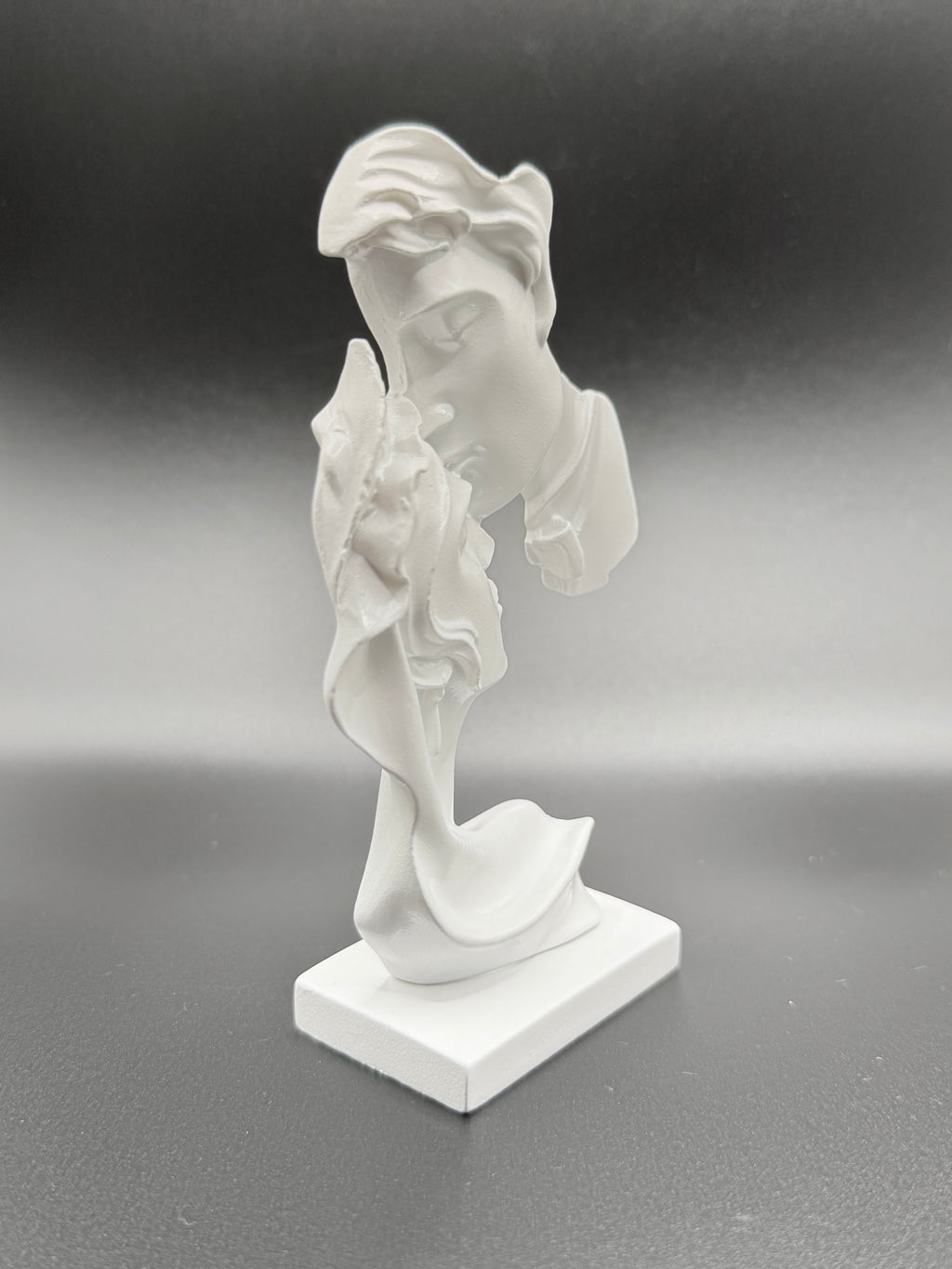 Ethereal Kiss Statue Made of Epoxy Resin