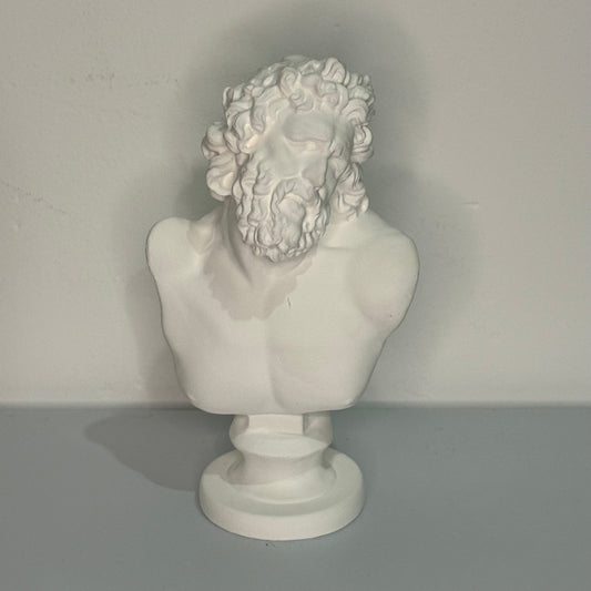 Greek God Plaster Sculpture