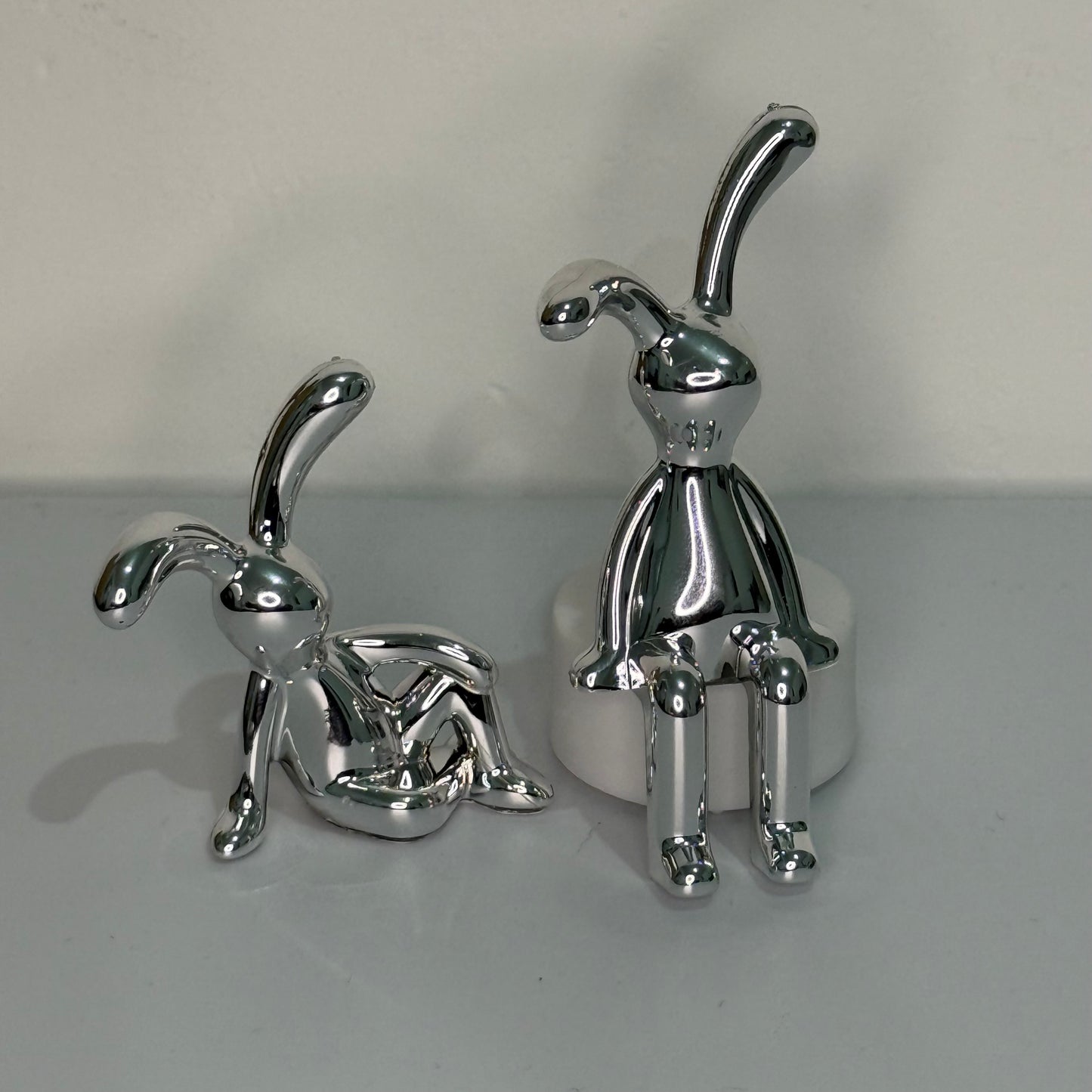2 Set Nordic Style Bunny Sculpture