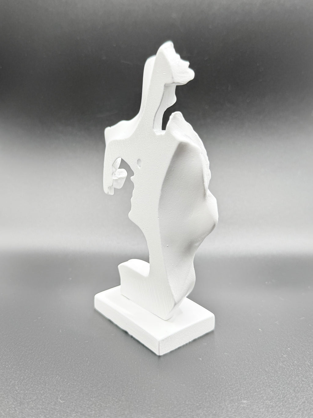 Ethereal Kiss Statue Made of Epoxy Resin